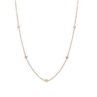 Collana Gazzola Gioielli Donna in Oro rosa Diamante 0.10 Ct BBGT05CR02 - BBGT05CR02
